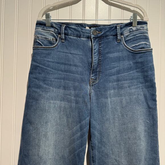 Kut From The Kloth Meg Fab Ab Wide Leg Size 12 Long - Picture 3 of 7